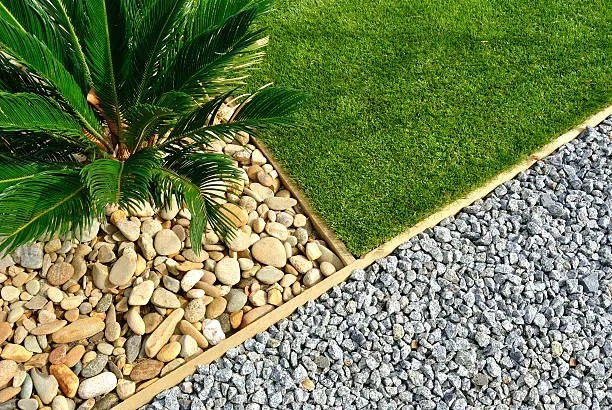 Laying Down Decorative Rock